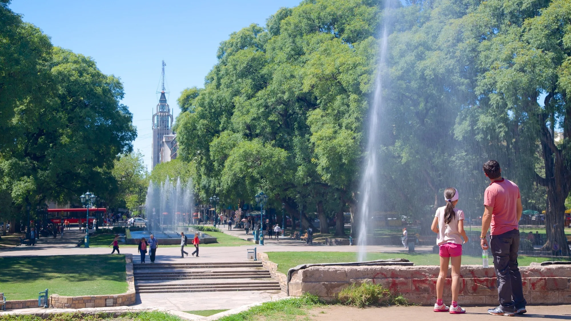 Plaza Independencia, Mendoza